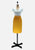 Vintage Clothing - Daffodil Yellow Pencil Skirt - Painted Bird Vintage Boutique & The Aviary - Skirts