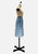 Vintage Clothing - Blue Checked Skirt - Painted Bird Vintage Boutique & The Aviary - Skirts