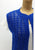 Vintage Clothing - Blue Fruity Knit - Painted Bird Vintage Boutique & The Aviary - Knit