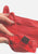 Vintage Clothing - Red Leather Gloves - Painted Bird Vintage Boutique & The Aviary - Gloves
