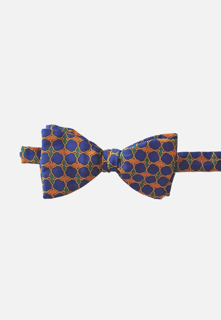 Vintage Clothing - Orange Bow Tie - Painted Bird Vintage Boutique & The Aviary - Tie