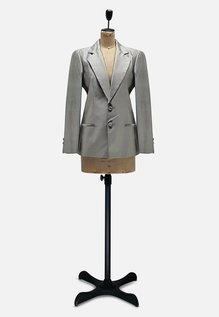 Vintage Clothing - Grey Retro Office - Painted Bird Vintage Boutique & The Aviary - Coats & Jackets