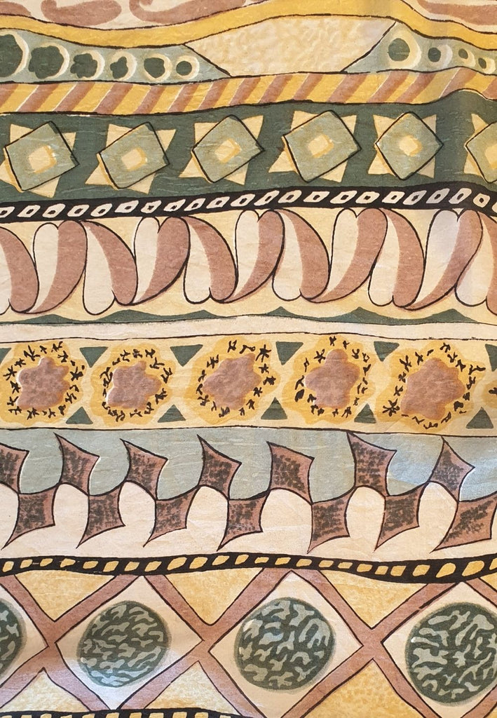 Vintage Clothing - Khaki Krazy Scarf - Painted Bird Vintage Boutique & The Aviary - Scarves