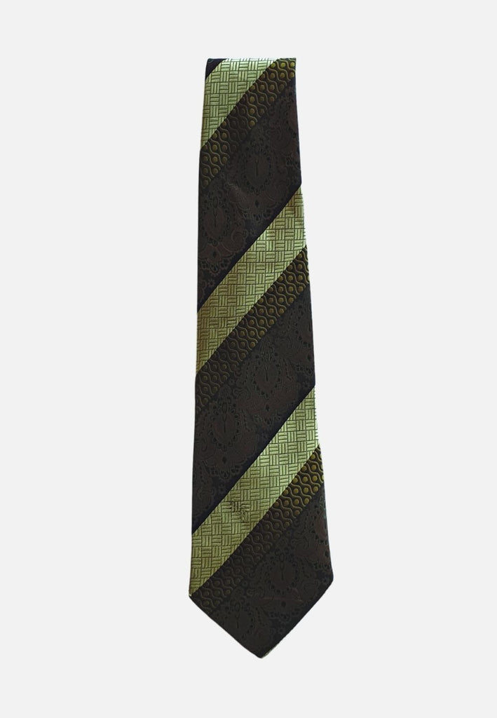 Vintage Clothing - Khaki Klipper Tie - Painted Bird Vintage Boutique & The Aviary - Tie