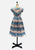 Vintage Clothing - Lavender Blue Dress - Painted Bird Vintage Boutique & The Aviary - Dresses