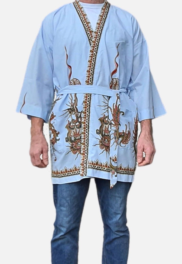 Vintage Clothing - Hugh's Robe - Painted Bird Vintage Boutique & The Aviary - Robe
