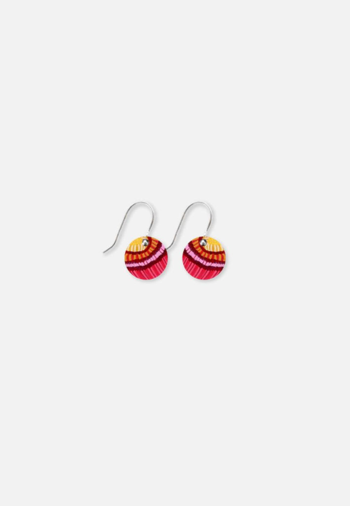 Vintage Clothing - Blossom Circle Earrings - Painted Bird Vintage Boutique & The Aviary - Earrings