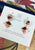 Vintage Clothing - Banksia Circle Diamond Drop Earrings - Painted Bird Vintage Boutique & The Aviary - Earrings