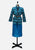 Vintage Clothing - Silken Me In Ocean Blue Jacket - Designer - Painted Bird Vintage Boutique & The Aviary - Coats & Jackets