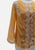 Vintage Clothing - Delicacies of Orange Blouse - Painted Bird Vintage Boutique & The Aviary - Blouse