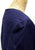Vintage Clothing - Inky Purple Silk Blouse - Painted Bird Vintage Boutique & The Aviary - Blouse