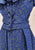 Vintage Clothing - Blue French Fantastic Dress - Painted Bird Vintage Boutique & The Aviary