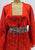 Vintage Clothing - Red Perfection Kimono Long - Painted Bird Vintage Boutique & The Aviary - Kimono