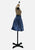 Vintage Clothing - Denim Skater - RETRO - Painted Bird Vintage Boutique & The Aviary - Skirts