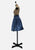 Vintage Clothing - Denim Skater - RETRO - Painted Bird Vintage Boutique & The Aviary - Skirts