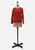 Vintage Clothing - Red Twirl Cardi Knit - Painted Bird Vintage Boutique & The Aviary - Knit
