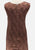 Vintage Clothing - Bronze Never Basic Dress - Painted Bird Vintage Boutique & The Aviary - Dresses