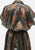 Vintage Clothing - Teal and Gold Dress - Painted Bird Vintage Boutique & The Aviary - Dresses