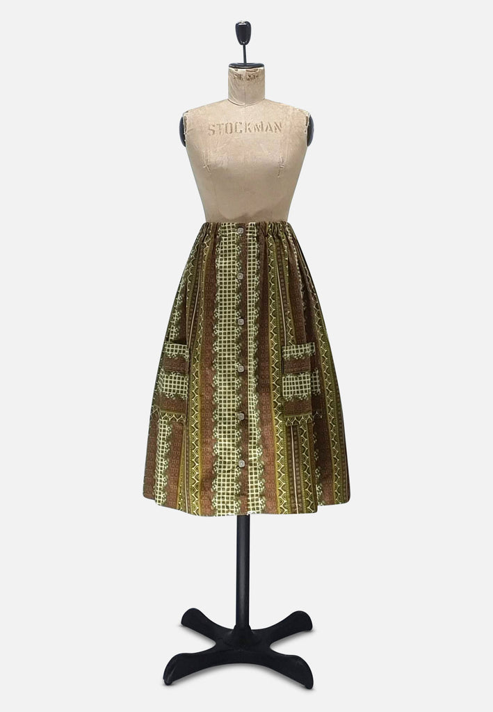 Vintage Clothing - Hippy Shake Shake Skirt - Painted Bird Vintage Boutique & The Aviary