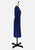 Vintage Clothing - Elegant Navy Wool Crepe Dress - Painted Bird Vintage Boutique & The Aviary - Dresses