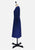 Vintage Clothing - Elegant Navy Wool Crepe Dress - Painted Bird Vintage Boutique & The Aviary - Dresses
