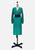 Vintage Clothing - Emerald and Aubergine Silk Dress - Painted Bird Vintage Boutique & The Aviary - Dresses
