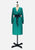 Vintage Clothing - Emerald and Aubergine Silk Dress - Painted Bird Vintage Boutique & The Aviary - Dresses