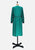Vintage Clothing - Emerald and Aubergine Silk Dress - Painted Bird Vintage Boutique & The Aviary - Dresses