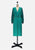 Vintage Clothing - Emerald and Aubergine Silk Dress - Painted Bird Vintage Boutique & The Aviary - Dresses