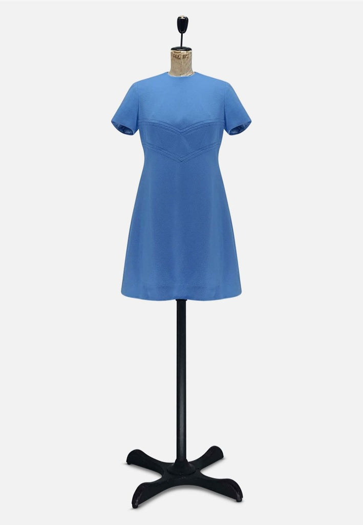 Vintage Clothing - Cornflower in a Meadow Dress - Painted Bird Vintage Boutique & The Aviary - Dresses