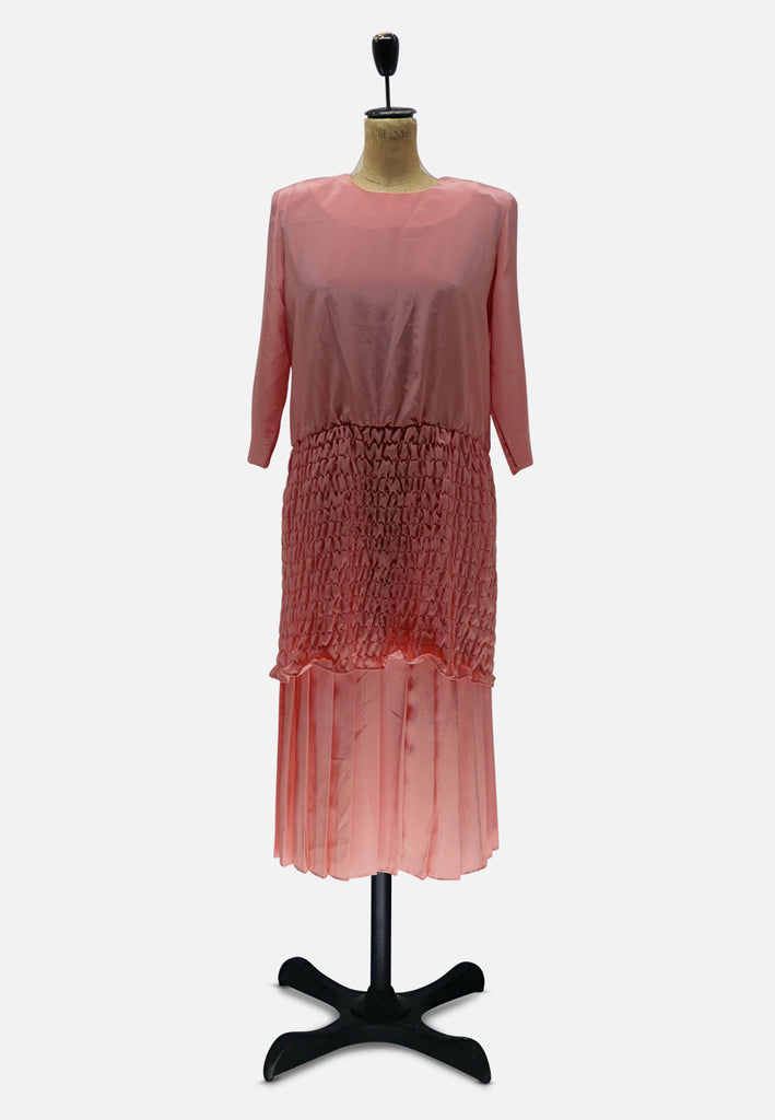 Vintage Blouse Shirt Skirt Ensemble Outfit