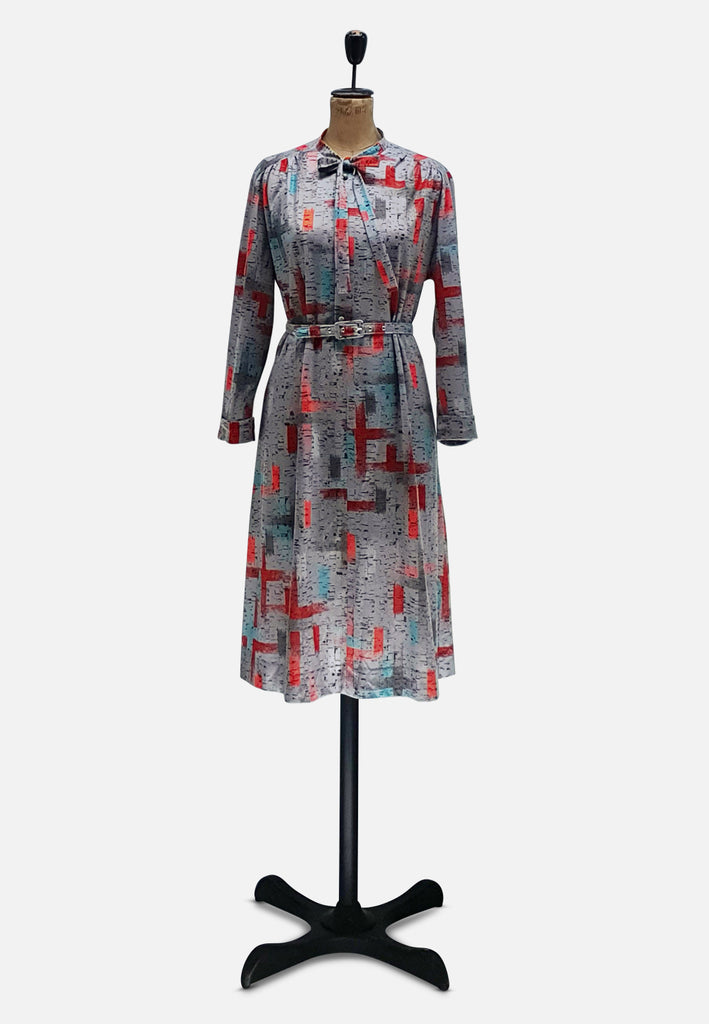 Vintage Grey Dress