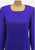 Vintage Clothing - Purple Wool Dynasty Dress - Painted Bird Vintage Boutique & The Aviary - Dresses