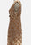 Vintage Clothing - Bronzed Luxury Dress - Painted Bird Vintage Boutique & The Aviary - Dresses