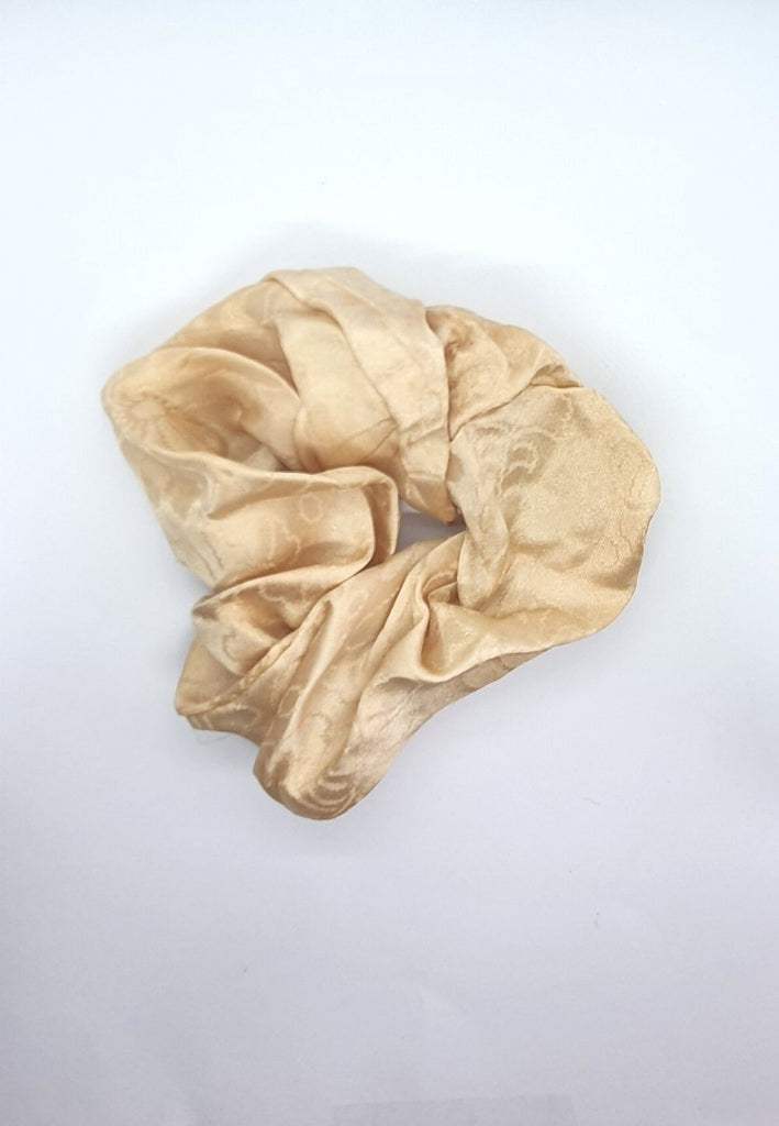 Vintage Clothing - Keep your mane outta the rain - Gold - Painted Bird Vintage Boutique & The Aviary - Scrunchie