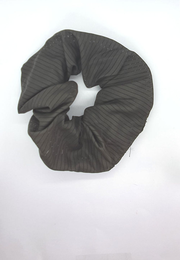 Vintage Clothing - Keep your mane outta the rain - Brown & Black - Painted Bird Vintage Boutique & The Aviary - Scrunchie