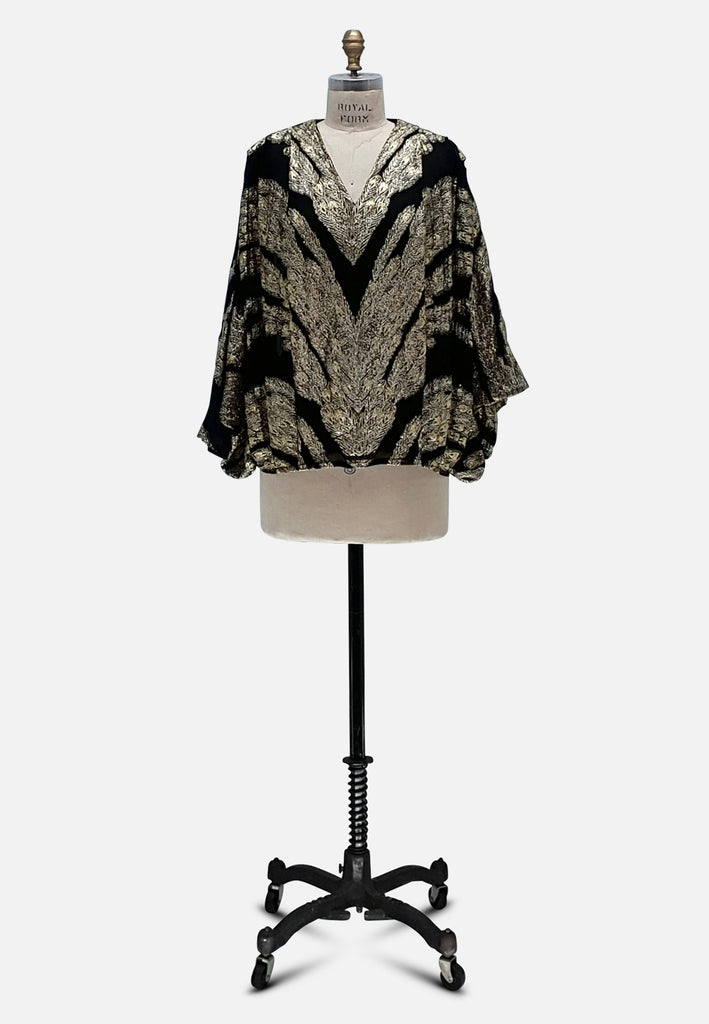 Vintage Anne Mardell for Jamboree Sequin Blouse