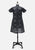 Vintage Clothing - French Flowers Of Grey Dress - Painted Bird Vintage Boutique & The Aviary - Dresses