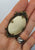 Vintage Clothing - Decorative Cream Brooch - Painted Bird Vintage Boutique & The Aviary