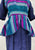 Vintage Clothing - It's a Bizarre Silk Peplum My Dear Dress - Painted Bird Vintage Boutique & The Aviary - Dresses