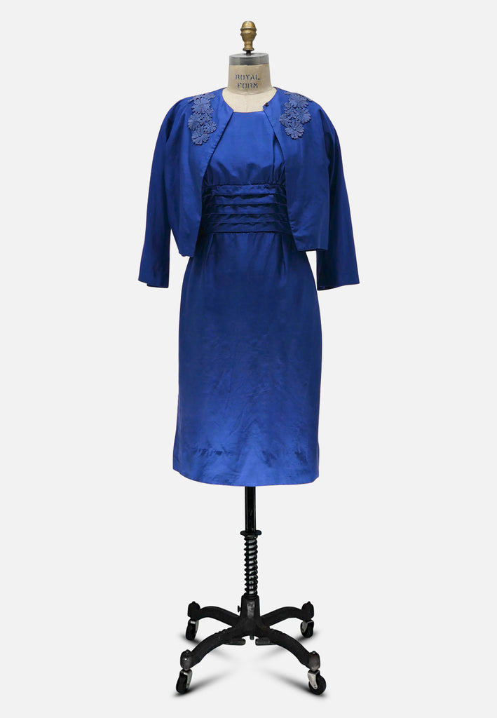 Vintage Clothing - BLUE 30 - Painted Bird Vintage Boutique & The Aviary - Dresses
