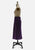 Purple Wool Flecked Skirt