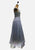 Vintage Clothing - Ice Blue Lavender Pearl Sequin Tulle Ball Gown 1940s - 1970s - Painted Bird Vintage Boutique & The Aviary - Dresses