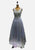 Vintage Clothing - Ice Blue Lavender Pearl Sequin Tulle Ball Gown 1940s - 1970s - Painted Bird Vintage Boutique & The Aviary - Dresses