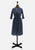 Vintage Clothing - Susan Silvers Peters 1940s-1970s Powder Blue Wool Blend Pleated Dress - Painted Bird Vintage Boutique & The Aviary - Dresses