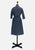 Vintage Clothing - Susan Silvers Peters 1940s-1970s Powder Blue Wool Blend Pleated Dress - Painted Bird Vintage Boutique & The Aviary - Dresses