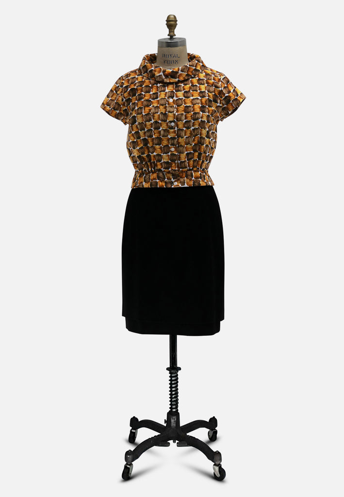 Vintage Clothing - CONSIGNMENT SPARE YELLOW - Painted Bird Vintage Boutique & The Aviary - Skirt