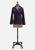 Vintage Clothing - Royal Blue Tartan Tailored Jacket - Painted Bird Vintage Boutique & The Aviary - Coats & Jackets