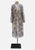 1970s Evans Floral Pleated Two-Piece Dress and Jacket