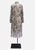 1970s Evans Floral Pleated Two-Piece Dress and Jacket